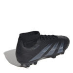 adidas Predator 24 Soft Ground Football Boots – Black/Black – view 4