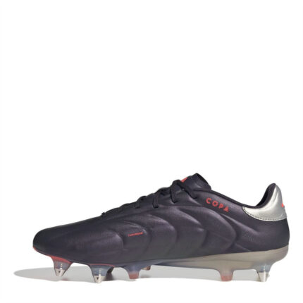 adidas Copa Pure 2 Soft Ground Football Boots – Black/Silver – view 2
