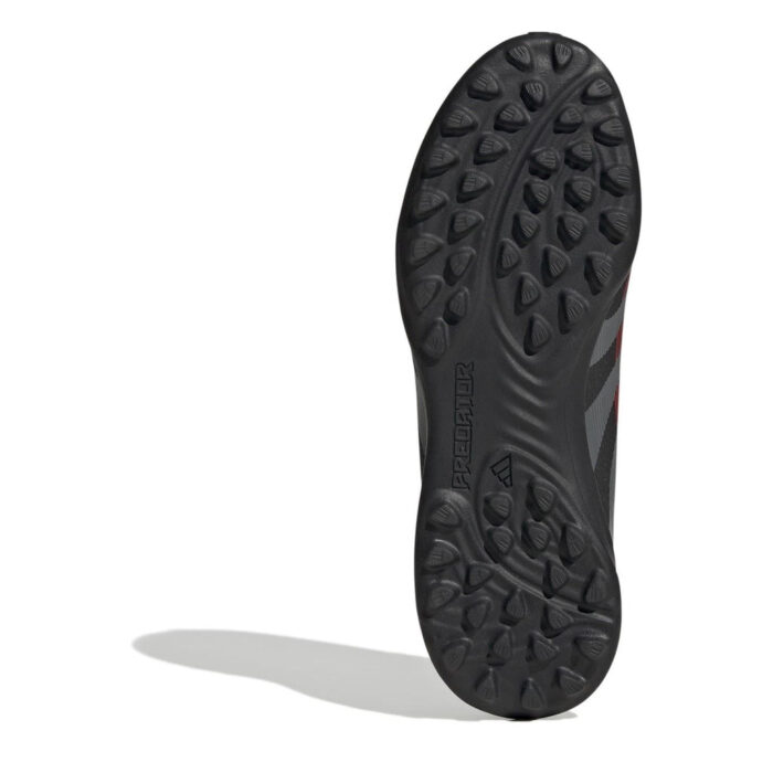 adidas Predator Junior Turf Football Boots – Black/Grey – view 6