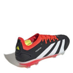 adidas Predator 24 Firm Ground Football Boots – Black/White/Red – view 4
