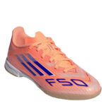 adidas F50 Leag In J Lace Up Road Junior Indoor Football Boots – Beam Orange - Image 3