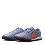 Nike Tiempo Legend 10 Turf Football Boots – Blue/Black - Image 4