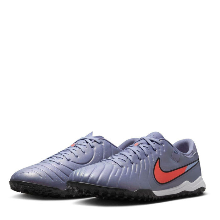 Nike Tiempo Legend 10 Turf Football Boots – Blue/Black - Image 4