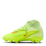 Nike Phantom 6 Junior Multi-Ground Football Boots – Volt/Crimson – view 2