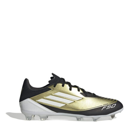 adidas Messi F50 Firm Ground Football Boots – Gold/Black