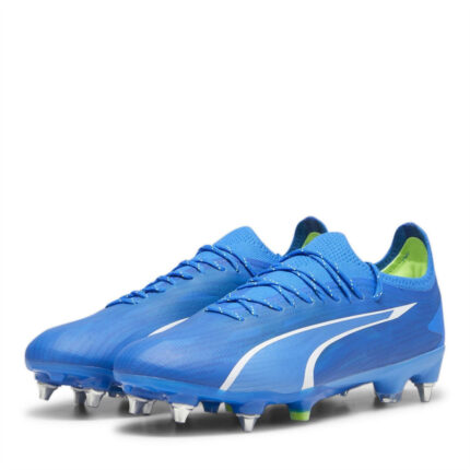 Puma Ultra Ultimates.1 Soft Ground Football Boots – Blue/White