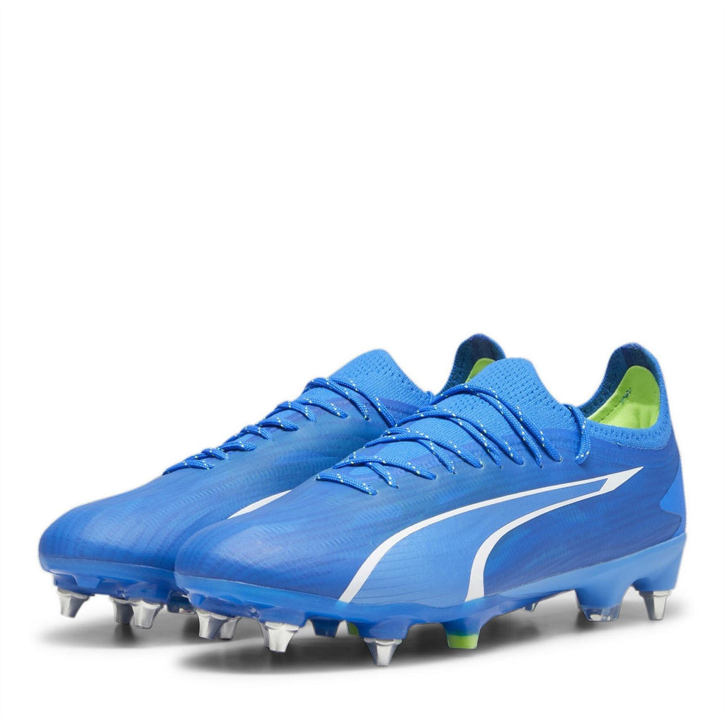 Puma Ultra Ultimates.1 Soft Ground Football Boots – Blue/White