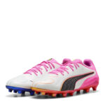 Puma King Firm Ground Football Boots – Poison Pink