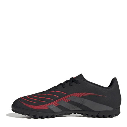 adidas Predator Turf Football Boots – Black/Grey – view 2