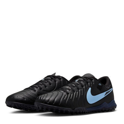 Nike Tiempo Legend 10 Turf Football Boots – Black/Black – view 2