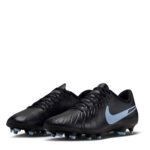 Nike Tiempo Legend 10 Firm Ground Football Boots – Black/Black - Image 4