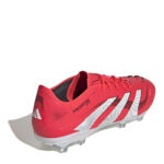 adidas Predator Firm Ground Football Boots – Red/White – view 4
