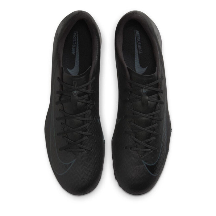 Nike Mens Zoom Mercurial Vapor 16 Turf Football Boots – Black/Green – view 5