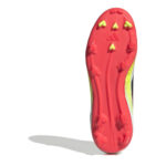 adidas F50 Junior Firm Ground Football Boots – White/Red – view 6