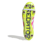 adidas Predator Soft Ground Football Boots – White/Pink – view 6