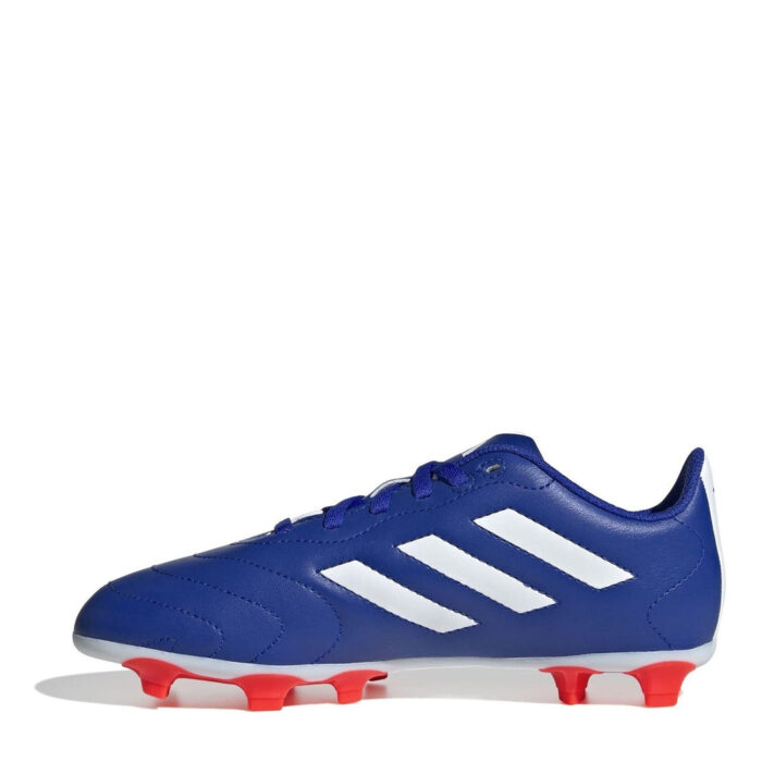 adidas Goletto Viii Junior Firm Ground Football Boots – Blue/Wht/Red - Image 2