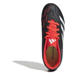 adidas Predator 24 Junior Firm Ground Football Boots – Black/White/Red – view 3