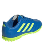 adidas Goletto Junior Turf Football Boots – Blue/Lemon – view 4