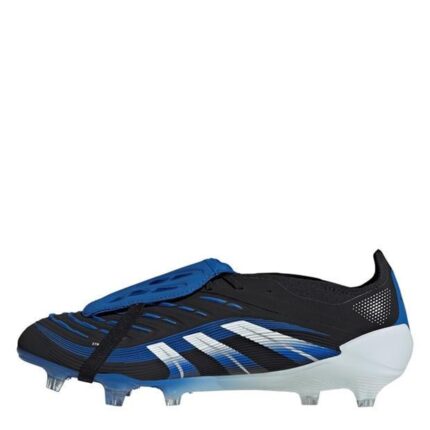 adidas Predator Firm Ground Football Boots – Black/Blue – view 2