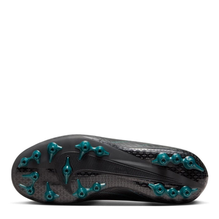 Nike Zoom Mercurial Superfly Junior Artificial Ground Football Boots – Black/Green - Image 3
