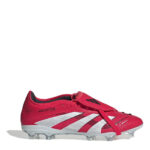 adidas Predator Firm Ground Football Boots – Red/White - Image 6