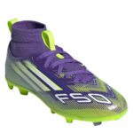 adidas F50 Junior Multi-Ground Football Boots – Purple/White - Image 3
