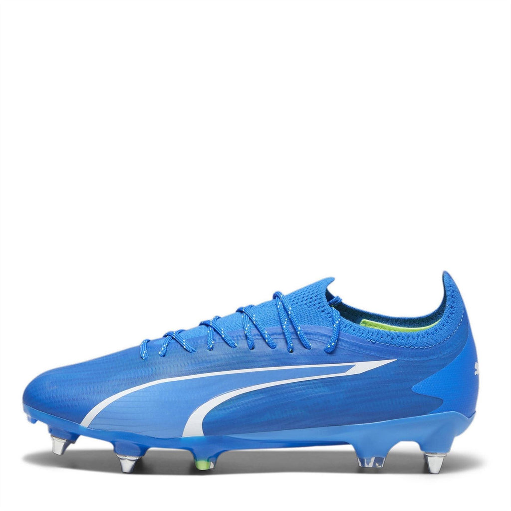 Puma Ultra Ultimates.1 Soft Ground Football Boots – Blue/White – view 2