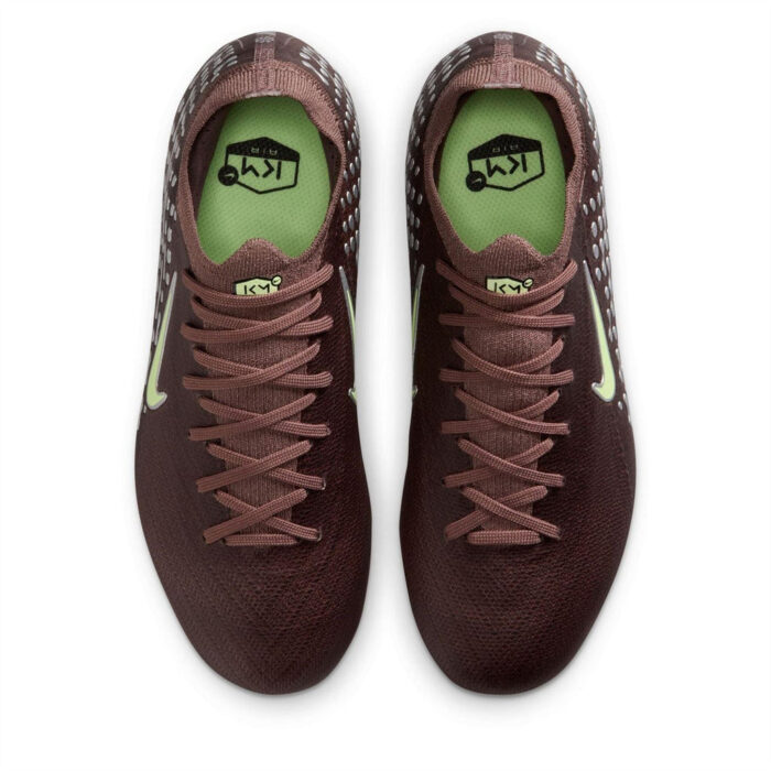 Nike Mercurial Vapor 16 Junior Firm Ground Football Boots – Plum/Silver – view 6