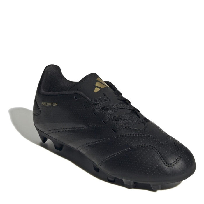 adidas Predator 24 Junior Firm Ground Football Boots – Core Black/Crbn – view 3