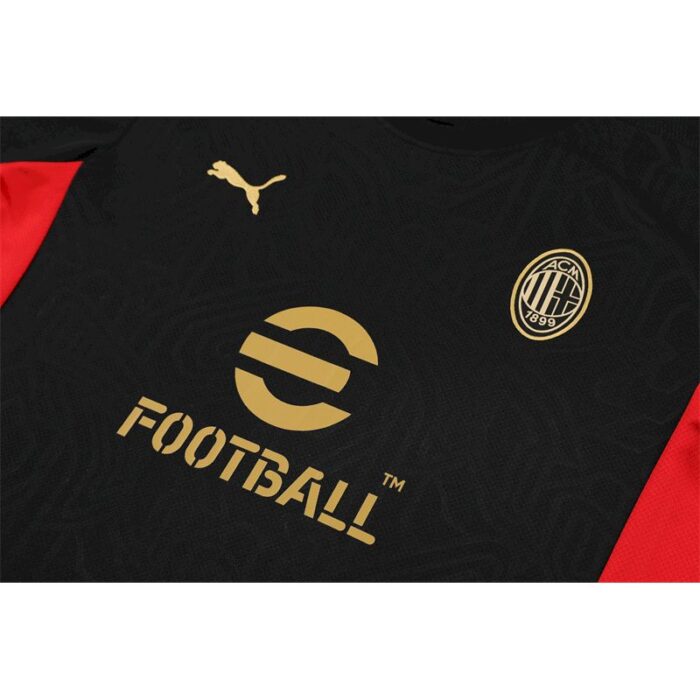 Mens AC Milan 2024/25 Training Jersey+Short 14001 - Image 3