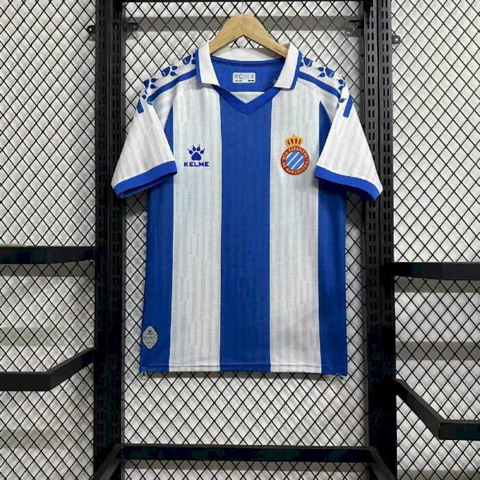 Mens RCD Espanyol 2025/26 Home Jersey 7