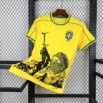 Retro Brazil x Soldier 1998 Home Jersey 10