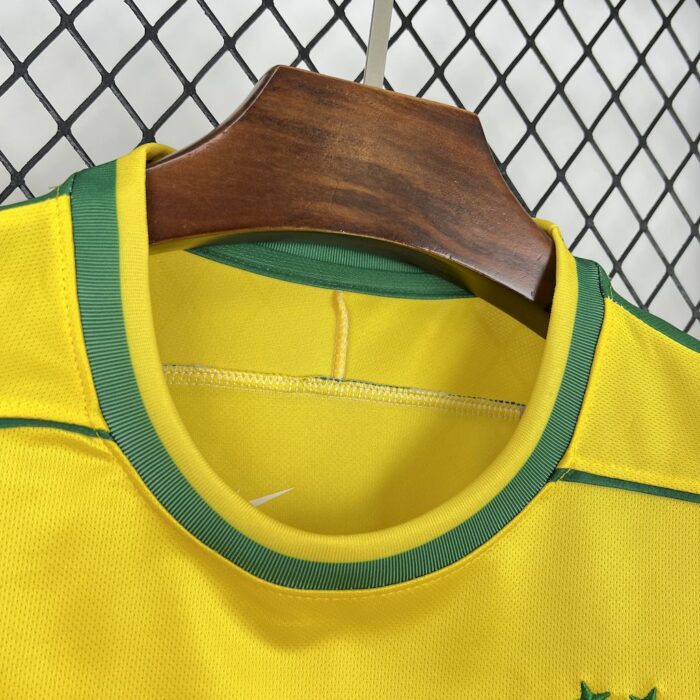 Retro Brazil x Soldier 1998 Home Jersey 9