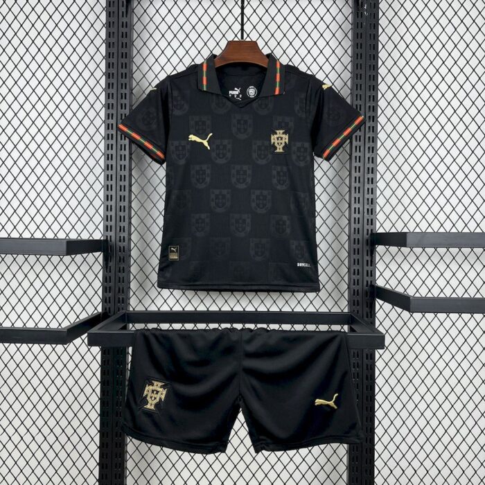 Kids Portugal 2026 World Cup Away Jersey Kit 6