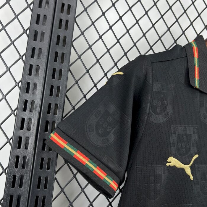 Kids Portugal 2026 World Cup Away Jersey Kit 4