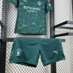 Kids Manchester City 2025/26 Fourth Kit 2