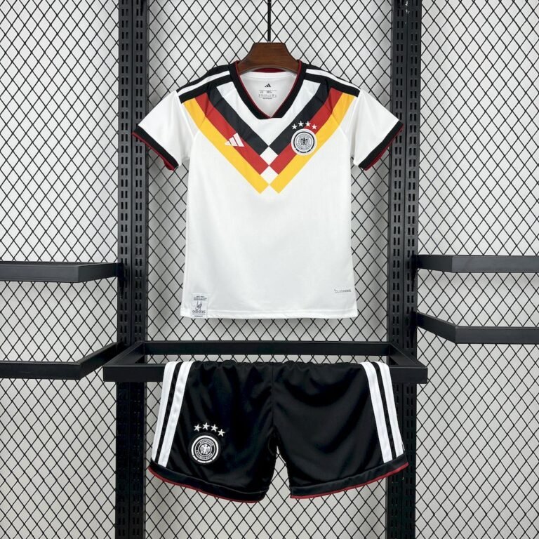Kids Germany 2026 World Cup Home Jersey Kit 7