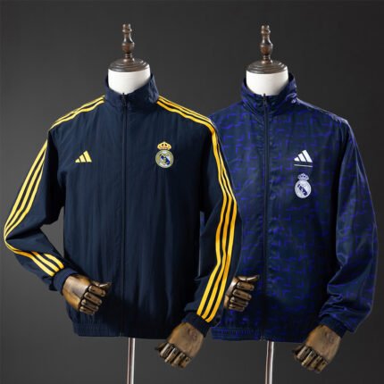 Unisex Real Madrid 2025 Reversible Jacket 4