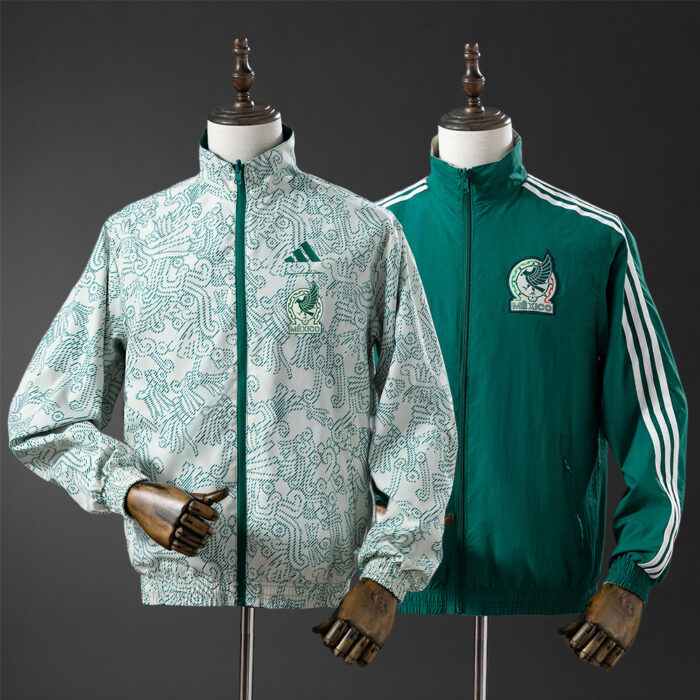 Unisex Mexico 2025 Reversible Jacket 4