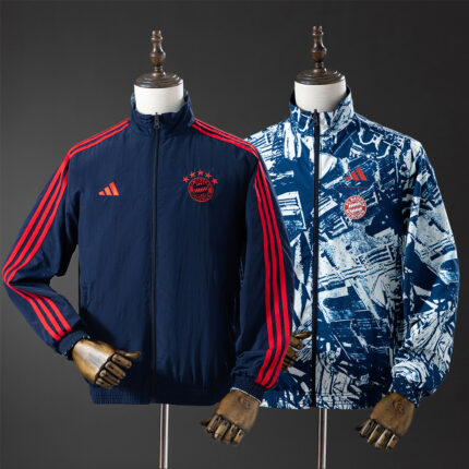 Unisex Bayern Munich 2025 Reversible Jacket 4