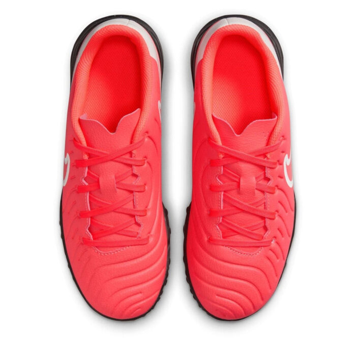 Nike Tiempo Legend 10 Junior Turf Football Boots – Red/White – view 6