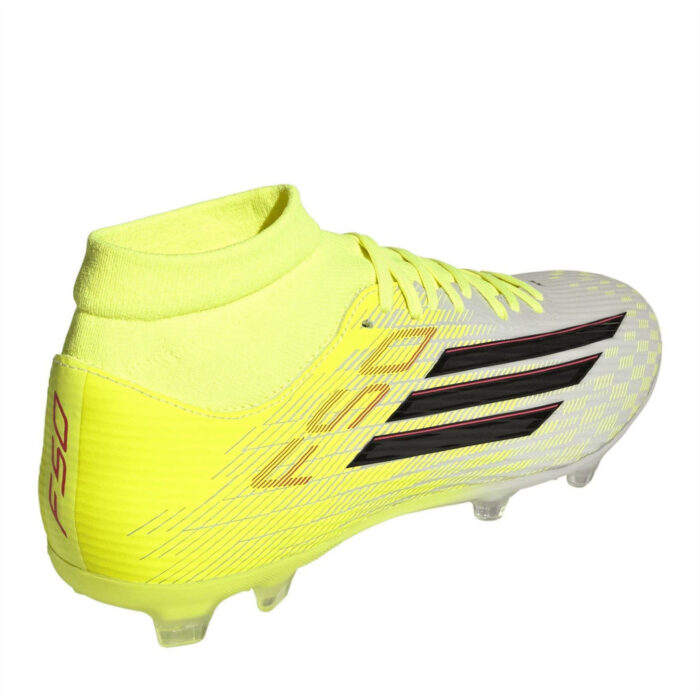 adidas Mens F50 Firm Ground Football Boots – Solar Yellow – view 4