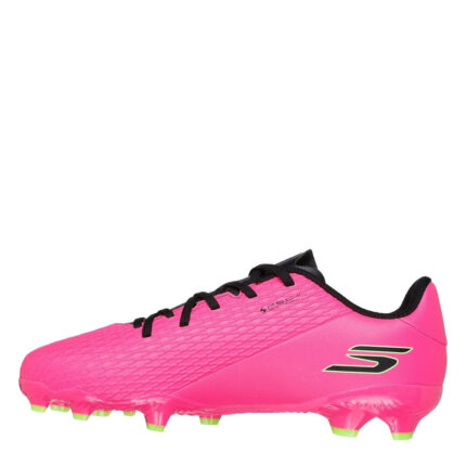 Skechers Skx.2 Junior Firm Ground Football Boots – Pink/Black – view 2