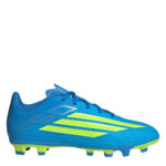 adidas F50 Messi Junior Firm Ground Football Boots – Blue/Yellow