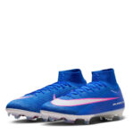 Nike Mercurial Superfly 10 Firm Ground Football Boots – Blue/Pink/White - Image 4