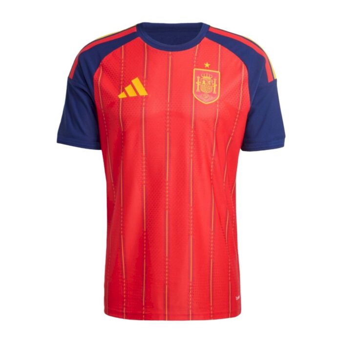 Mens Spain 2026 World Cup Home Jersey 2
