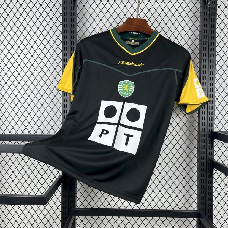 Retro Sporting CP 2002/03 Away Jersey 7