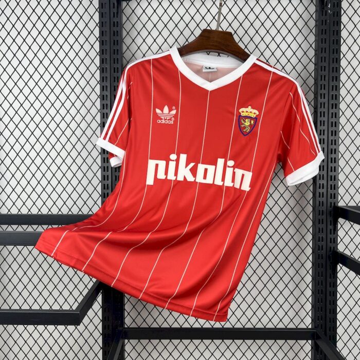 Retro Real Zaragoza 1983/84 Home Jersey 7