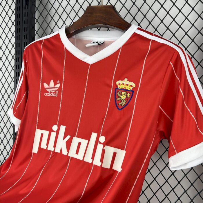 Retro Real Zaragoza 1983/84 Home Jersey 2