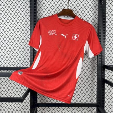Mens Switzerland 2026 World Cup Home Jersey 8